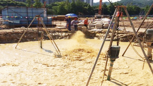 钻井泥浆起泡